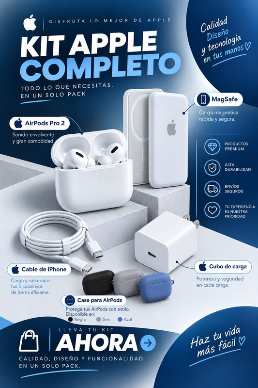 KIT APPLE COMPLETO