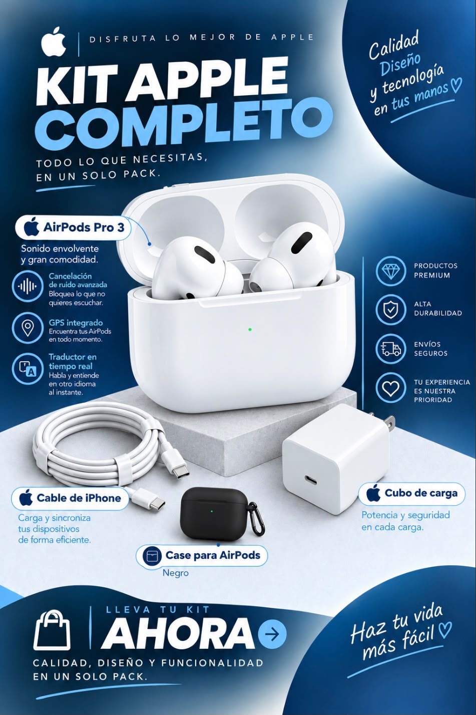 KIT APPLE COMPLETO